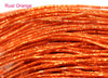 bright check purpl french wire 1mm rust orange