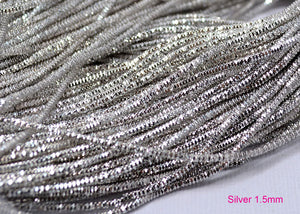 silver bullion french wire 1.5mm