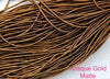 smooth matte purl french wire 1mm gold matte