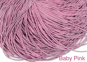 smooth matte purl french wire 1mm baby pink