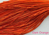 smooth purl french wire 1mm dark orange