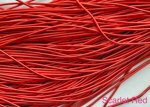 smooth purl french wire 1mm red