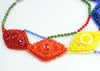 all colors beaded necklace