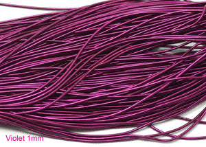 smooth purl french wire 1mm violet