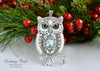 white owl necklace zoom class beading 